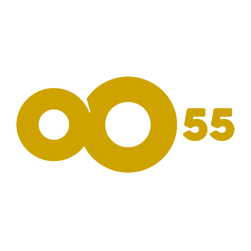 room55-isotipo-logotipo-dorado